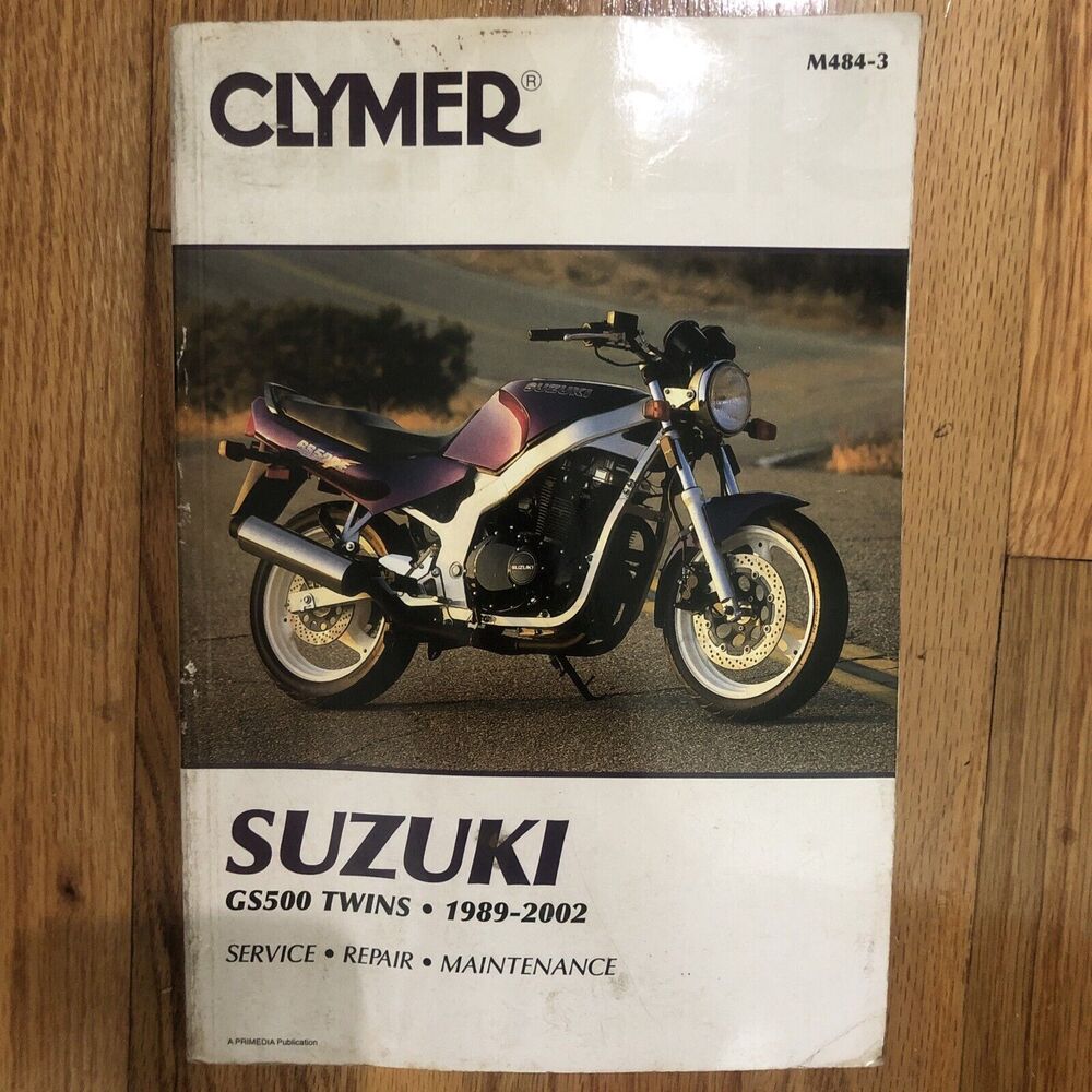 1988-2002 Suzuki GS500 Twins Clymer Service Repair Maintenance Manual M484-3
